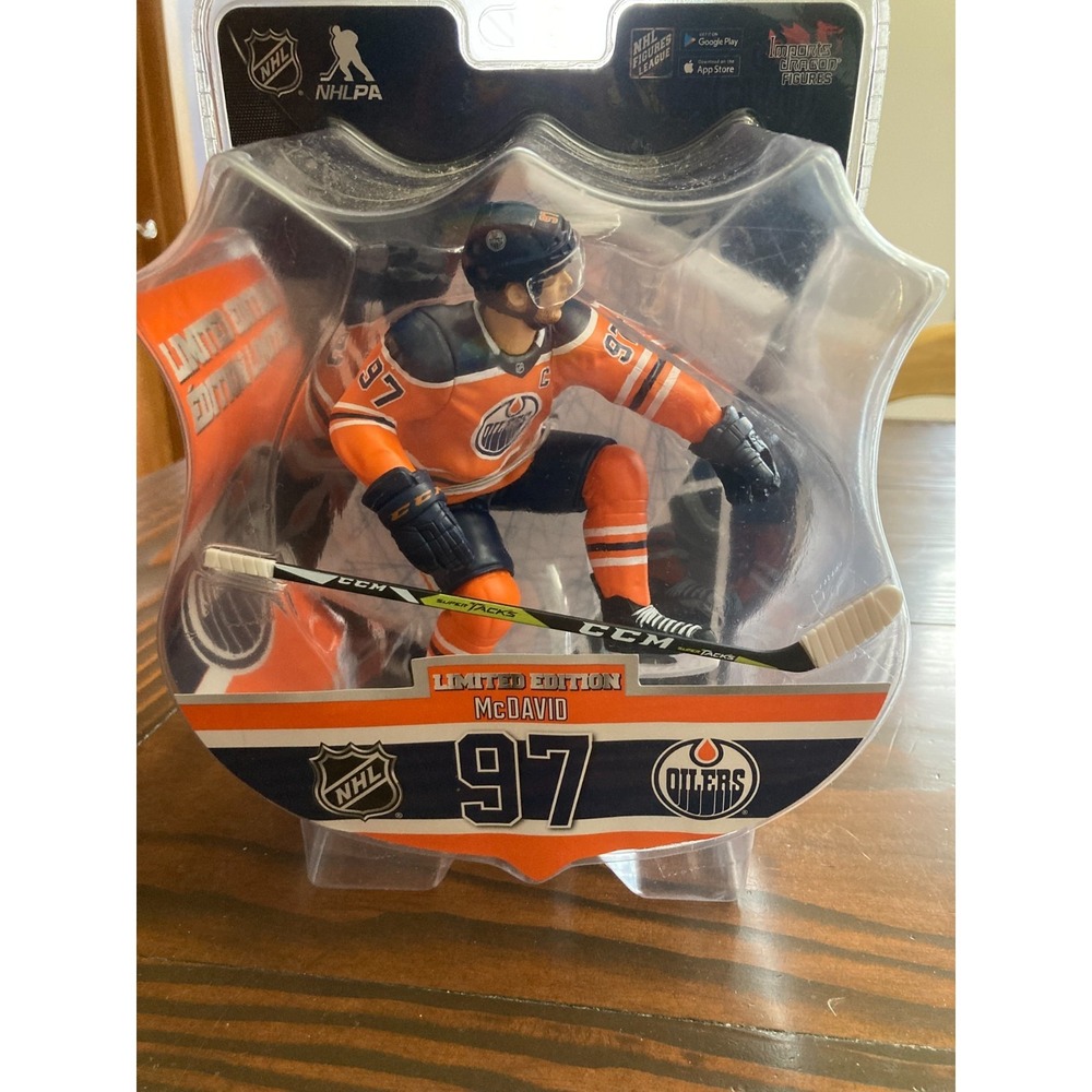 NHL Limited Edition Connor McDavid 97 Edmonton Oilers NIP 2018 Hockey‎ Figure